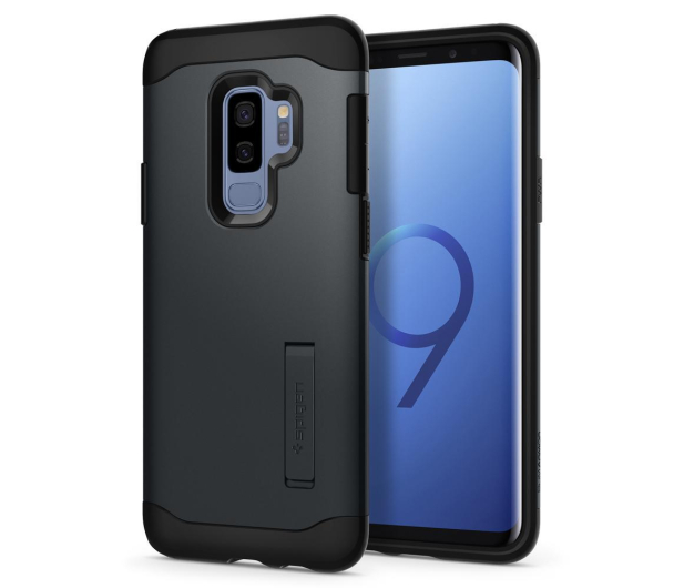 Spigen Etui Slim Armor do Samsung Galaxy S9+ szare - 1382493 - zdjęcie 8